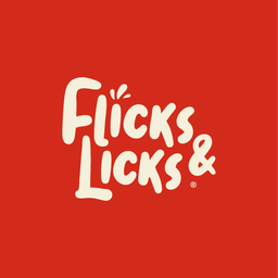 Flicks & Licks logo